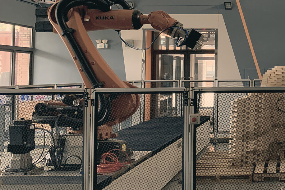 KUKA robot cell