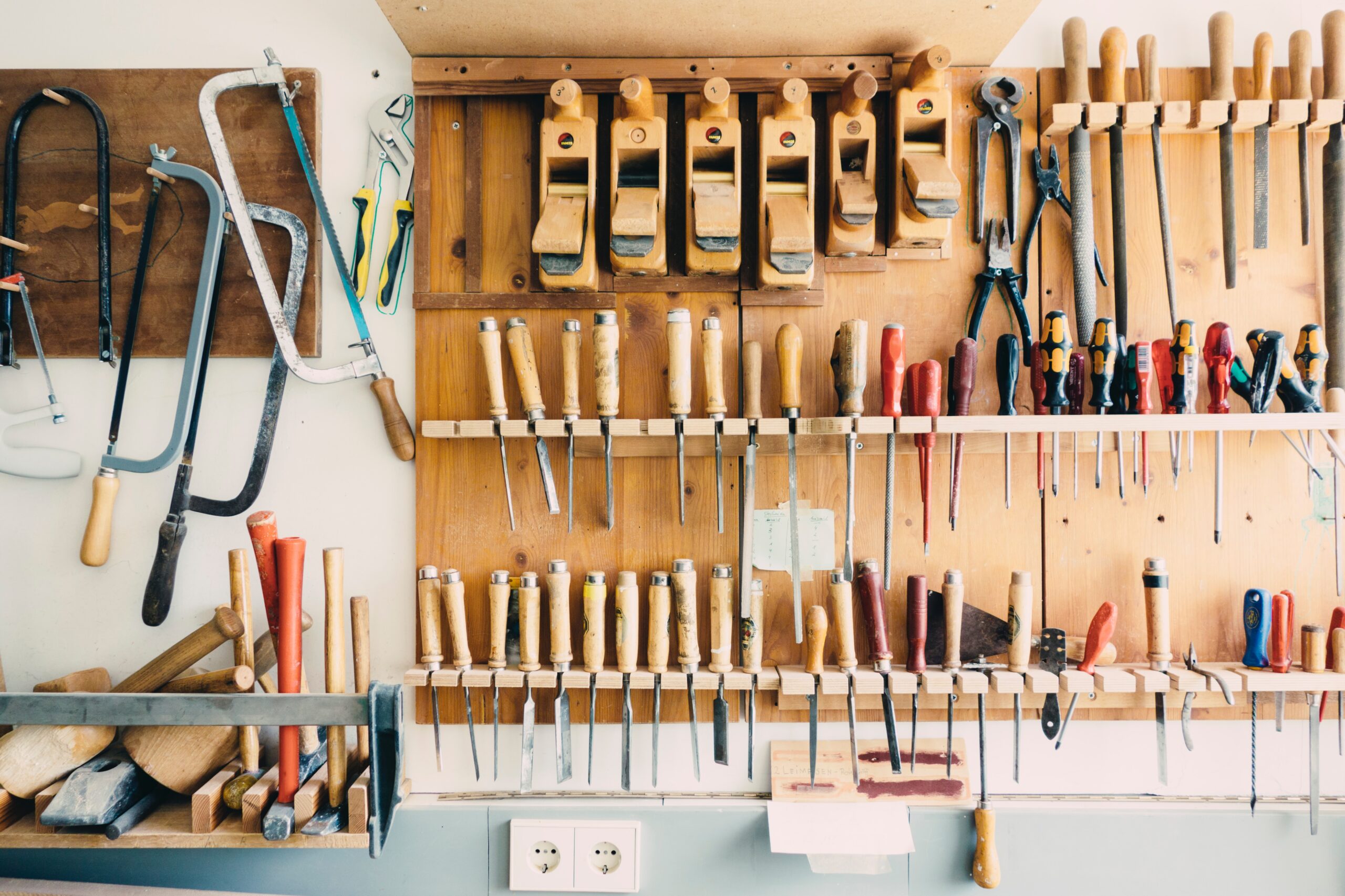 woodshop tools